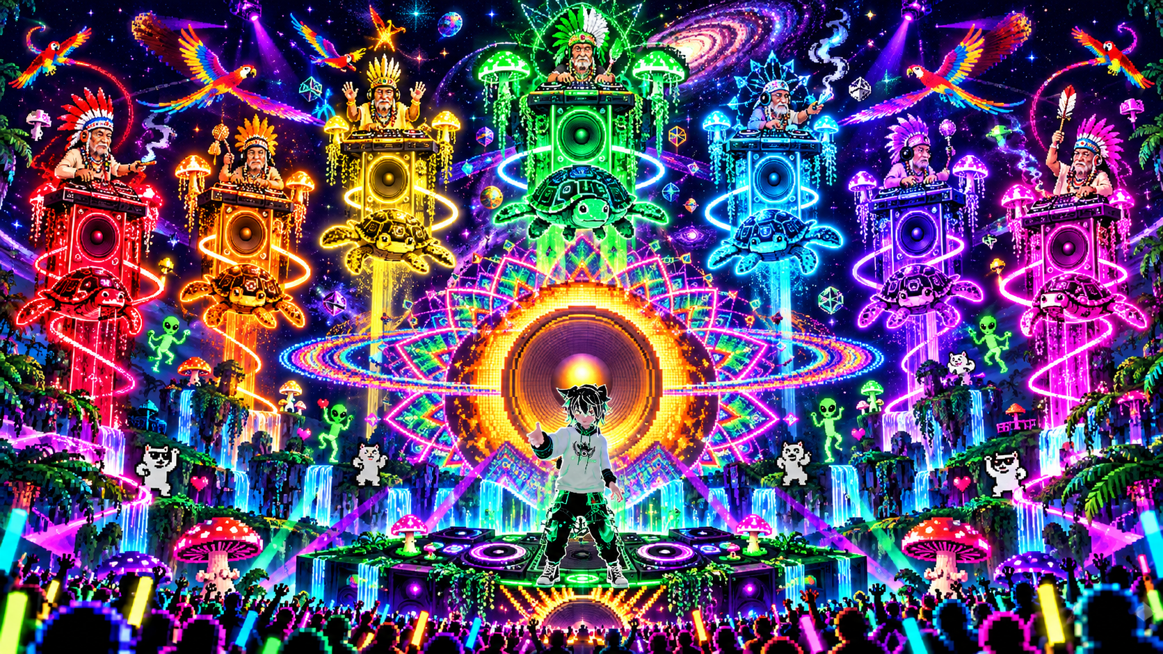 Shaman School event visual